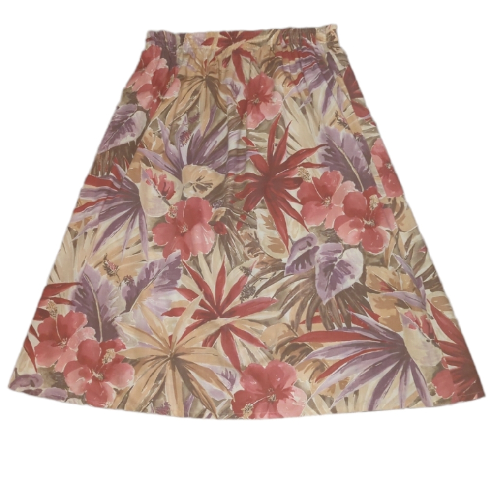 Vintage Floral Skirt
